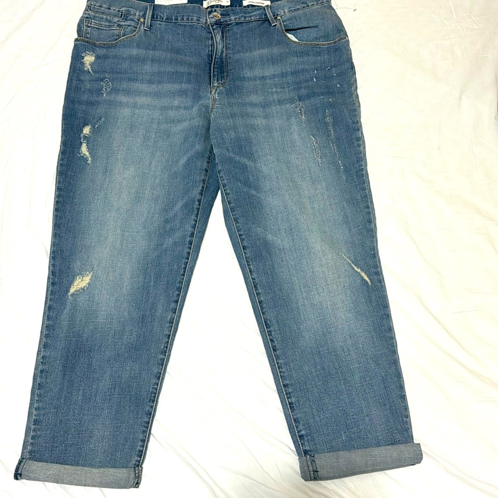 Jessica Simpson Monroe boyfriend jeans size 32